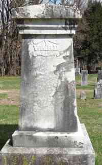 John S WARD - Grave
