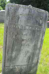 William F. WARD - Grave