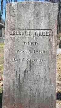 Orlando WARE - Grave