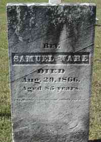 Samuel WARE - Grave