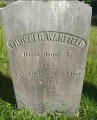 Thurber WARFIELD - Grave
