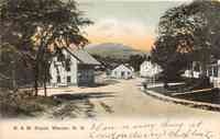 Warner, New Hampshire, USA - B. & M. Depot, 1907