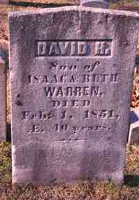 David N. WARREN - Grave