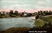 Warren, Maine, USA - George's River