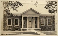 Warren, Maine, USA - New Library, Warren, Me.