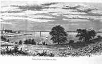 Warwick, Rhode Island, USA - Warwick, Rhode Island, USA - Rocky Point, from Warwick Pier  Picturesque America: Or, the Land We Live In. A Delineation by Pen and Pencil of the Mountains, Rivers, Lakes... Wit