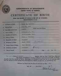 Hazel May WASHBURN - Birth