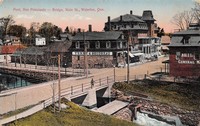 Waterloo, Québec, Canada - Waterloo, Québec, Canada - Pont, Rue Principale - Bridge, Main St., Waterloo, Que.