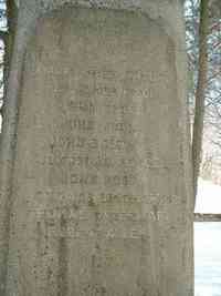 Thomas WATERMAN - Monument - Founders Cemetery, Post Gager Burial Ground, Norwich, New London, Connecticut