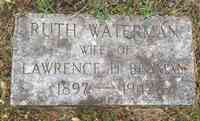 Ruth WATERMAN - Grave