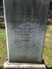 Daniel W. WATSON - Grave