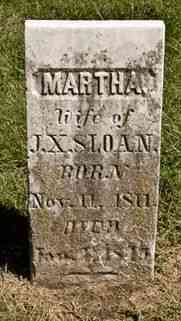 Martha WEATHERS - Grave