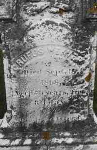 Rufus WEAVER - Grave