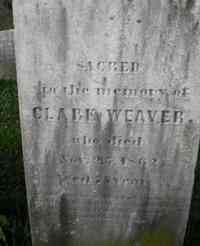 Clark WEAVER - Grave