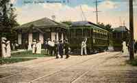 Brutus, New York, USA - Trolley Station, Weedsport, N.Y.