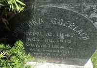 Christina Louisa GOERLACH - Grave