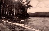 Weld, Maine, USA - Point of Pines, Weld Lake, Weld, Me.