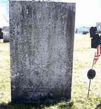 Mary TAINTOR - Grave Plot: Row N - 16 In memory of Col David Wells who died Jan 16 1814 ae 91 years and Mrs Mary Wells, his wife who died Dec 10 1815 ae