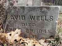 David WELLS - Grave