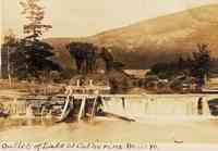 Wells, Vermont, USA - Outlet of Lake St. Catherine
