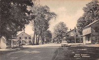 Wells, Vermont, USA - Main Street