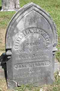 Jane MERRILL - Grave