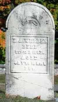 H. A. WERDEN - Grave