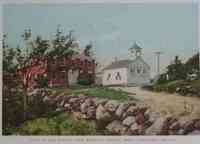 West Gardiner, Maine, USA - West Gardiner, Maine, USA - Cross Roads Tavern and Meeting House
