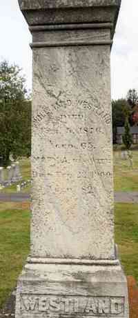 William D. WESTLAND - Grave