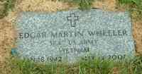 Edgar Martin WHEELER - Grave