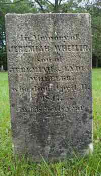 Jeremiah WHEELER - Grave