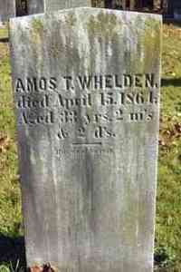 Amos Taber WHELDEN - Grave