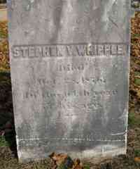 Stephen Very WHIPPLE - Grave