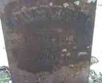 James WILBUR - Grave