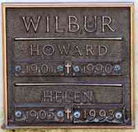 Howard Gooding WILBUR - Grave
