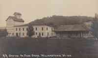 Williamstown, Vermont, USA - R. R. Station and Feed Store, Williamstown, Vt.