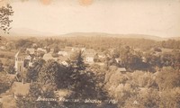 Wilton, Maine, USA - Birdseye View of Wilton, Me.