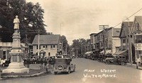 Wilton, Maine, USA - Main Street, 1937