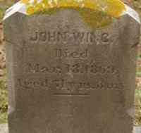 John WING - Grave