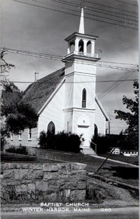 Winter Harbor, Maine, USA - Baptist Church