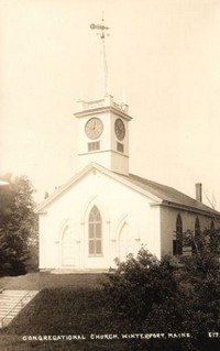 Winterport, Maine, USA - Congregational Church