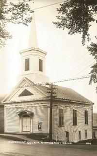 Winterport, Maine, USA - Methodist Church