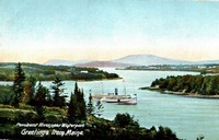 Winterport, Maine, USA - Penobscot River, near Winterport
