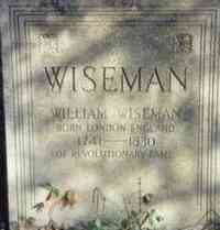 William WISEMAN - Memorial