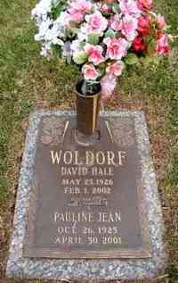 David Hale WOLDORF - Grave