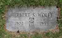 Herbert Stowell WOLFE - Grave