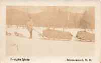 Tamworth, New Hampshire, USA - Freight Sleds, Wonalancet, N.H.