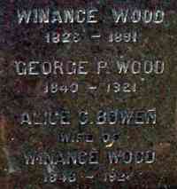 George P WOOD - Grave