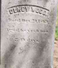 Olney WOOD - Grave