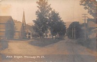 Woodbury, Vermont, USA - Woodbury, Vermont, USA - Main Street